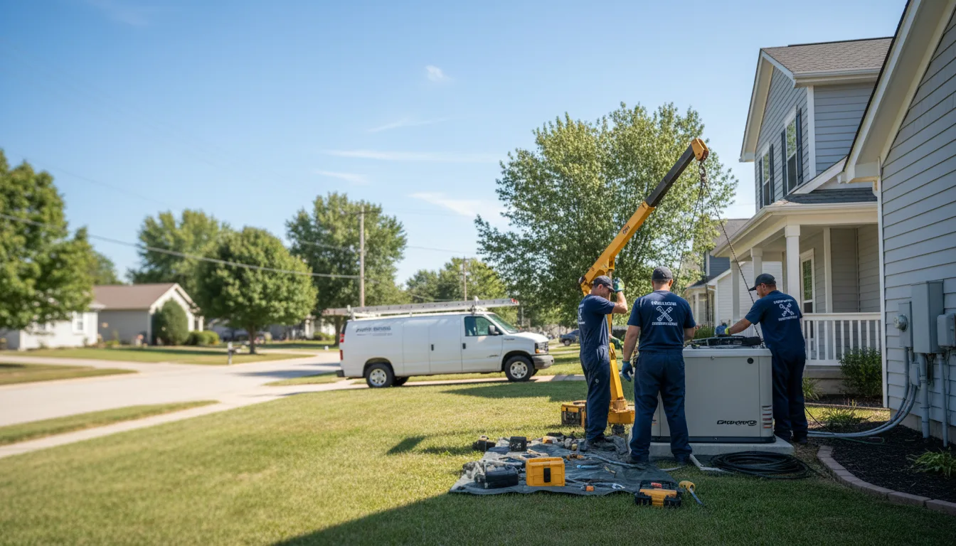 Generator Installation in Witt, IL near me